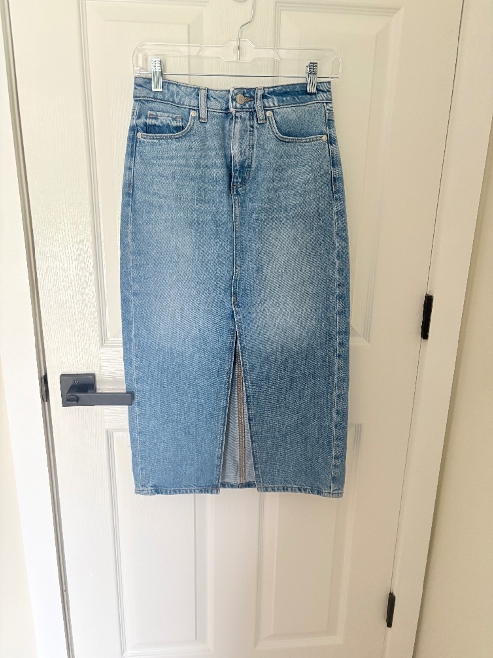 Loft denim skirt